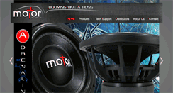 Desktop Screenshot of motor-audio.com